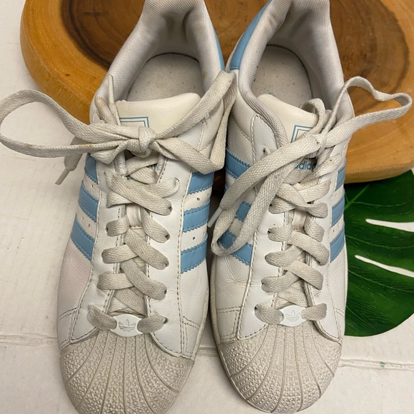 Adidas Shell Toe Old School Hip Hop 3 Stripes Sneakers - Picture 3 of 7